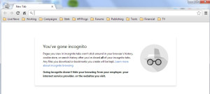 Chrome Incognito Browsing