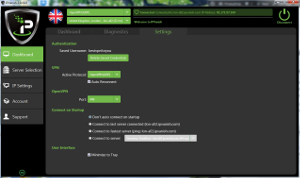 IPVanish Settings